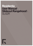 User Manual\ Slideout Rangehood\ SL62R