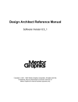 Design Architect Reference Manual