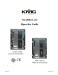 and KMD-5270 - KMC Controls