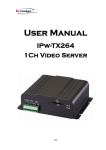 Network Video 2-Way Audio Server Convert any