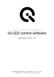 iQ-LED control software user manual