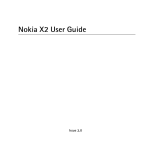 Nokia X2 User Guide