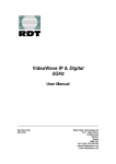 VideoWave IP & Digital 5GHz User Manual