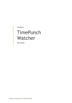 TimePunch Watcher