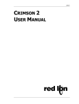 Crimson User Manual - Steven Engineering