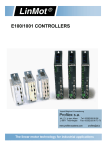 E100/1001 CONTROLLERS
