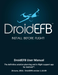 DroidEFB User Manual