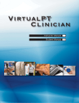 VirtualPT V2 Clinician Student Manual