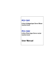 PCI-1241 PCI-1242 User Manual