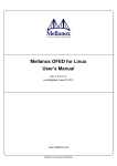 Mellanox OFED Linux User`s Manual