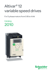 Altivar® 12 variable speed drives 2010