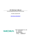 CP-118U User`s Manual