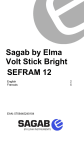 Sagab by Elma Volt Stick Bright SEFRAM 12