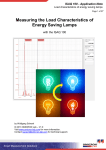 App Note - Energy Saving Lamps V1