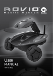 Rovio User manual - The Old Robot`s Web Site