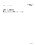 Installation and Service Guide, 2101 Model 200 - ps
