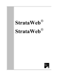 Strata Web User Guide