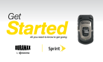 Getting Started - Sprint Support