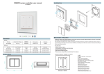 SR-EN9003 User Manual - Sunricher Lighting Control