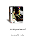 Soft Mozart User Manual For Windows