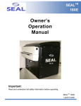 Owner`s Operation Manual