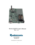 RK-Wi.232DTS User`s Manual