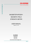 MF300H+ manual - Diverse Technologies