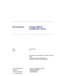 Documentation Passage CMS 2.0 Configuration