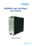 3000W Fuel Cell Stack