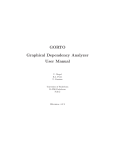 GORTO Graphical Dependency Analyzer User Manual