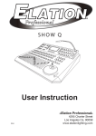 Show-Q User Manual