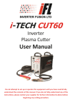 i-TECH CUT60 User Manual