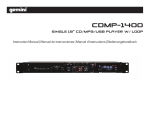 CDMP-1400 Manual