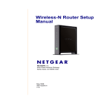 Wireless-N Router Setup Manual