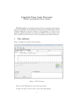 Linguistic Fuzzy Logic Forecaster 1 The software
