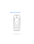 Nokia 2125 User`s Guide
