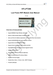 HF-LPT200 User Manual