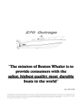 270 OR rev B - Boston Whaler
