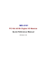 MSI-0101 - Microcomputer Systems, Inc.