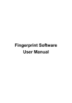 Fingerprint Software User Manual