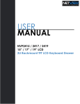 User Manual w/o KVM - I