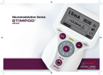 STIMPOD NMS460 Instructions for Use