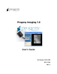 Progeny Imaging 1.0 User`s Guide