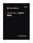 MOTOROLA DEFY MINI