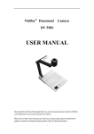 DV 550S User Manual