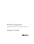 Primer Express® - Applied Biosystems