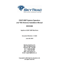 DSAT-200P System Operation and TSO Antenna Installation Manual