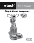 Jungle Gym: Step & Count Kangaroo - Manual