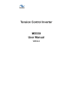 Tension Control Inverter MD330 User Manual