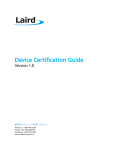 Device Certification Guide